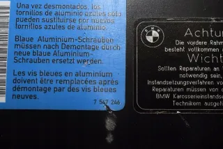 7547246 Усилитель бампера BMW 5 E60/E61 Арт AL17593157385, вид 5
