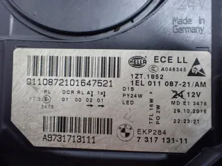 7317131,7296090,1307329317 Фара передняя (комплект) BMW 5 F10/F11/GT F07 Арт AL17697412923, вид 7