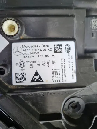 A2059061606KZ,A2059061506KZ Фара передняя (комплект) Mercedes C W205 Арт AL17721542254, вид 15
