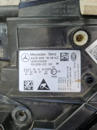 A2059061606KZ,A2059061506KZ Фара передняя (комплект) Mercedes C W205 Арт AL17721542254, вид 16