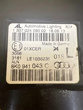 8K0941043C Фара передняя (комплект) Audi A4 B8 Арт AL17752475897, вид 2